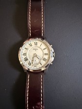 Fossil Q Grant Men's Smartwatch FTW118, Hybrid Gen1, 3 Straps Leather