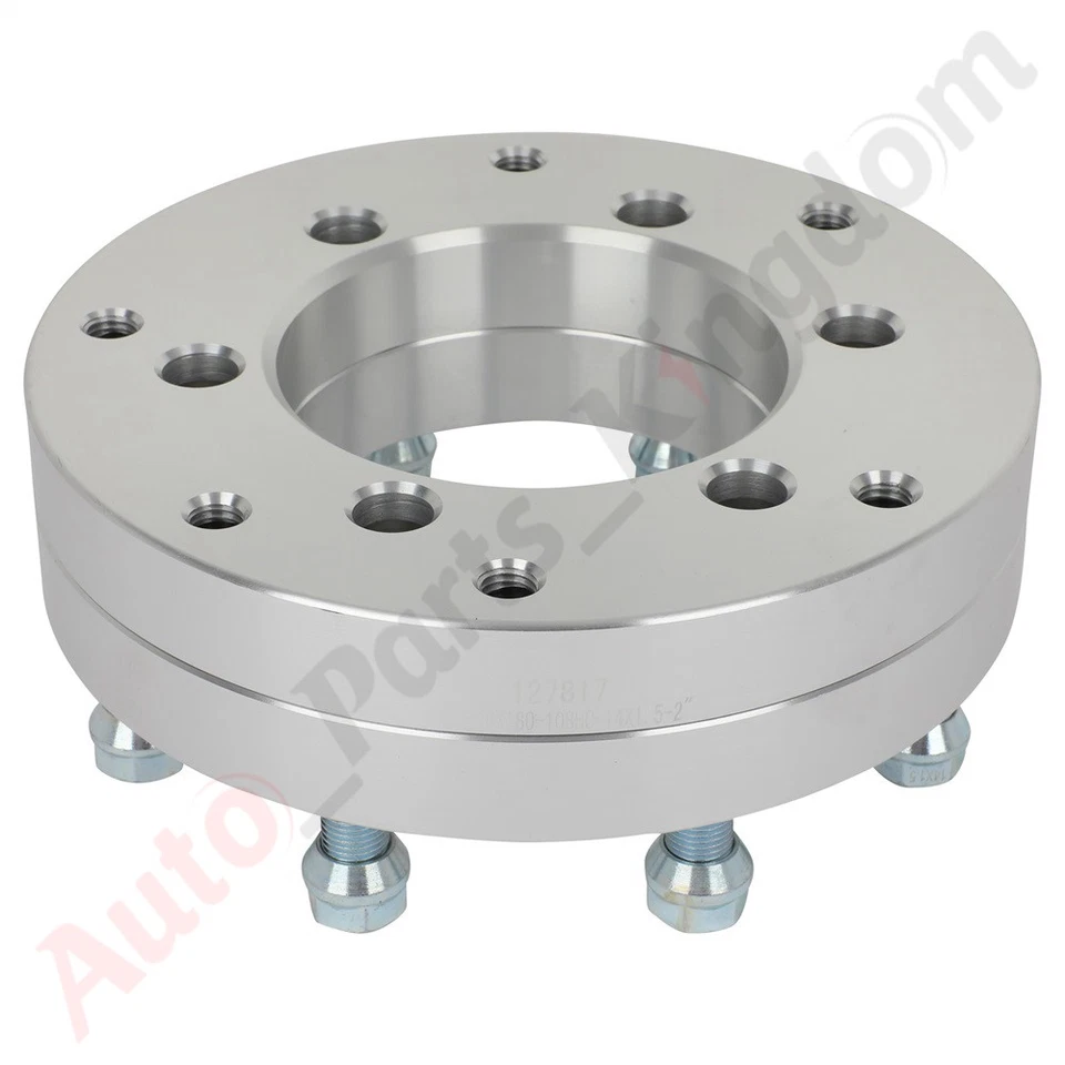 4p 2" Wheel Adapters 6x5.5" to 8x180mm For Chevrolet Silverado GMC Sierra 6Lugs - Image 3 of 4