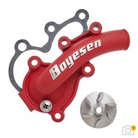 Boyesen Supercooler Wasserpumpendeckel + Impeller Kit - Red WPK-41R