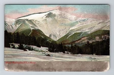 Mount Washington NH-New Hampshire, Winter Scene, Vintage Postcard