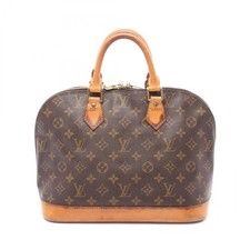 Borsa a mano Louis Vuitton Alma PM M51130 Monogram tela pelle marrone usata d...