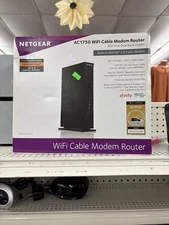 NETGEAR AC1750 C6300v2 Wi-Fi DOCSIS 3.0 Cable Modem Router 