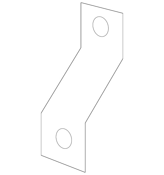 Soporte de barra de impacto superior para Kia Forte 2017-2018 (N/P 86634-B0000)
