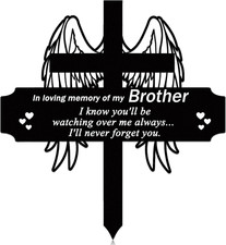 Memorial Stakes Grave Decorations for Cemetery Grave Plaque Markers Memorial Pla