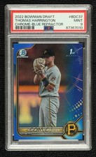 2022 Bowman Draft Chrome Blue Refractor 29/150 Thomas Harrington PSA 9 MINT 1ti6