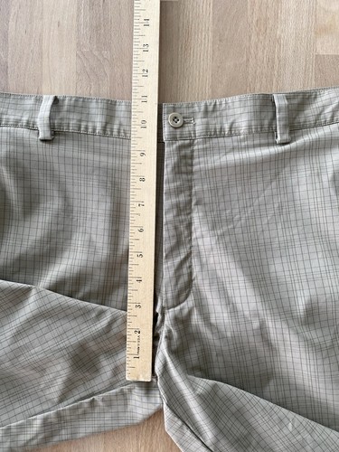 Nike Fit Dry Golfhose Herren 34x32 Windowpane Check kariert Performance Freizeit - Bild 12 von 16