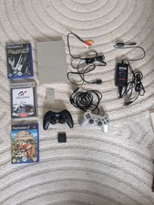 Playstation 2 Slim, Silber - Mit Controller (...