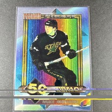 Topps 1994 Premier Finest Mike Modano 50 Goals #9 Dallas Stars Insert Card