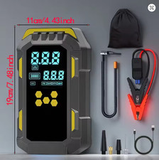 GOOLOO A3 JUMP Starter mit Luftkompressor 3000A tragbar und Autobatterie