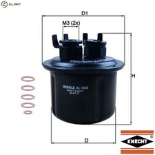 FUEL FILTER KL 1050D FOR HONDA INTEGRA/SJ/VI CIVIC/MK/Hatchback/II/Shuttle/Mk
