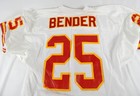 1993 Kansas City Chiefs Wes Bender #25 Game Issued White Jersey 46 720 — photo 9