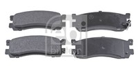 Bremsbelagsatz Scheibenbremse Febi Bilstein 170860 FüR Mazda LV MPV 1 Lvlw LV10
