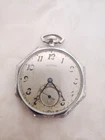 Antique Illinois Open Face Gold Filled Pocket Watch Working