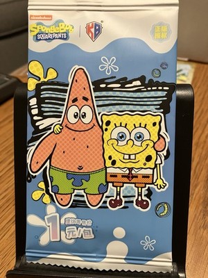 SpongeBob SquarePants 2024 Viacom 3 Trading Card Pack - China Version