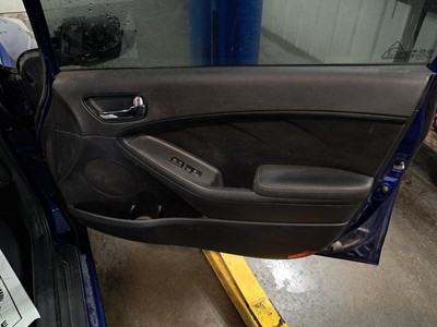 2017 KIA FORTE Front Right Door Trim Panel Black Used 37K Miles OEM