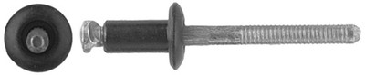 Black 1/4'' Outside Door Handle Rivets Compatible with Ford 388047-S102