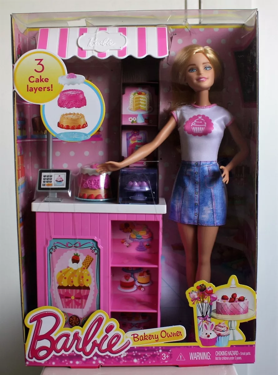 Barbie Bakery Owner Doll eBay