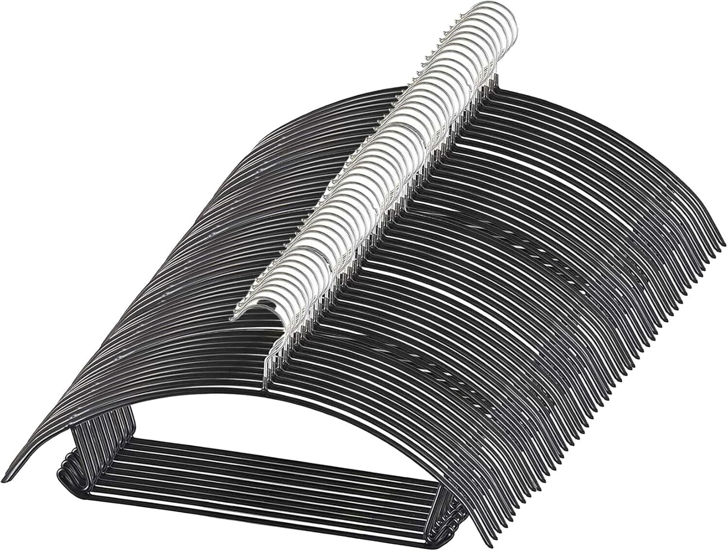 Heavy Duty Non-Slip Slimline Clothes Hangers for Suits Jackets T-Shirts-image