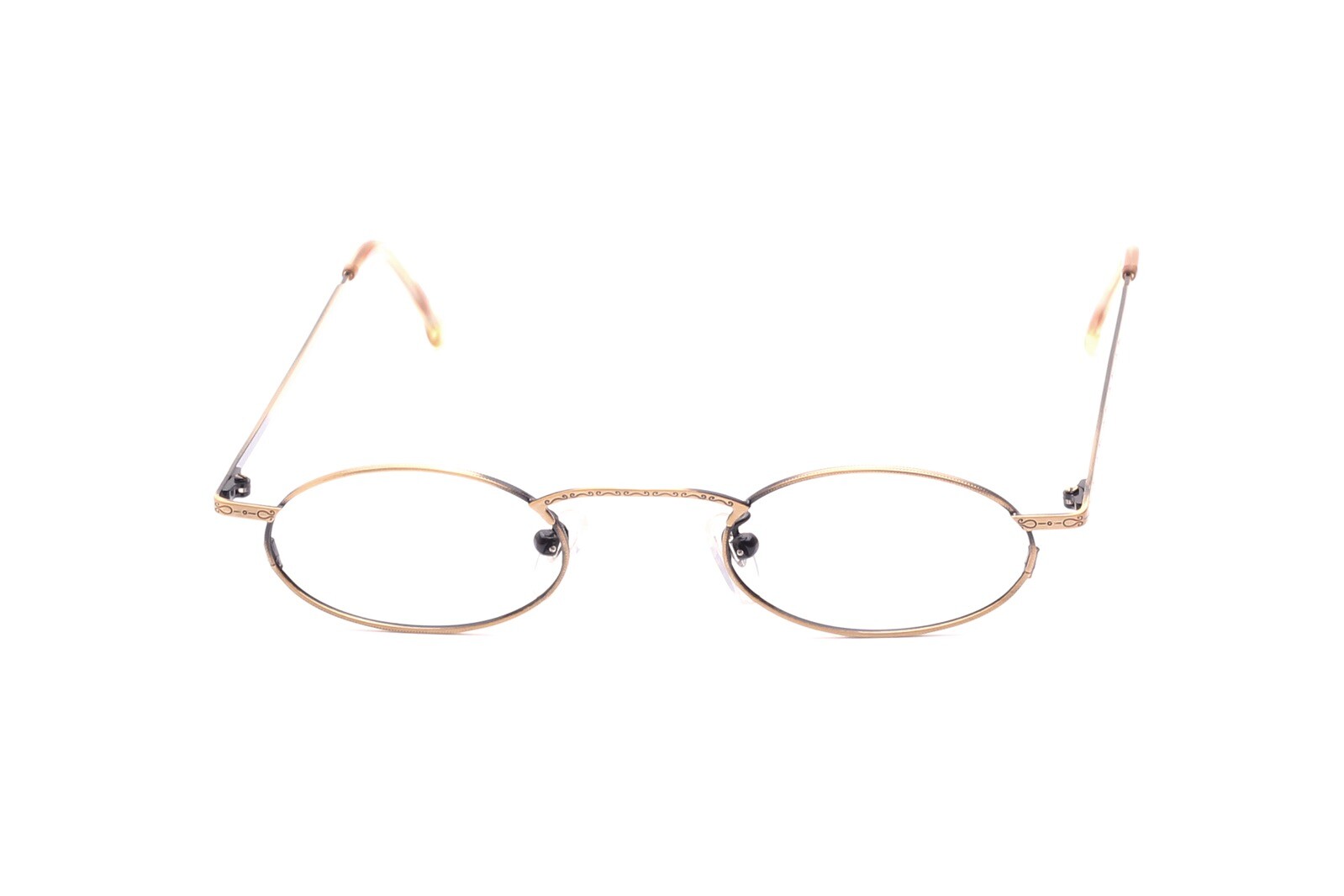 Клейне Брилле Фассунг Металл Антикголд Классикер Дамен Херрен овал шлихт 18490₽
