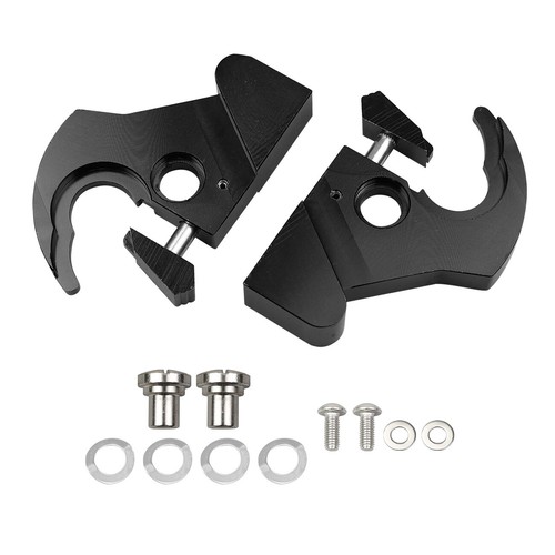Luggage Rack Docking Latch Clip Kit For Harley Touring Sissy Bar 1986-2024 - Picture 2 of 10