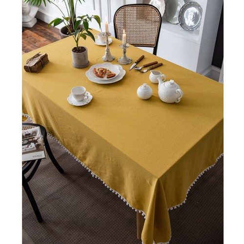 Christmas Home Plain Tablecloth Dining Kitchen Wedding Party Banquet Table Cloth - Picture 10 of 42