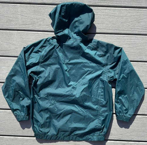 Kathmandu Pocket-It Rain Jacket Hooded Waterproof Pack & Go Kids Size Medium - Picture 7 of 8