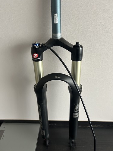 Rock Shox Reba SL Dual Air 26" 1 1/8 Threadless 100mm Travel DSC QR 9mm - Picture 2 of 19