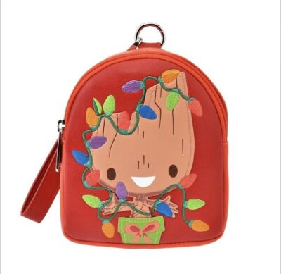 Loungefly Marvel Wristlet Bag Disney Parks Christmas Guardians of the Galaxy
