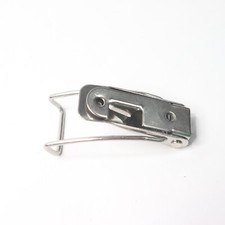 Iron Spring Loaded Draw Toggle Latch Catches Hasp with Lock Hole