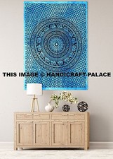 Arazzo Indian Tie Dye Appeso Al Muro Decorazione Bohemien Mandala Grande Poster