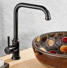 360 Degree Swivel Spout Kitchen Faucet Oil Rubbed Bronze Finish Mixer Tap Zsf091