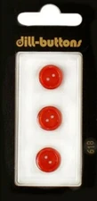 Dill Buttons ~ (0618) - 7/16" - 3 ct