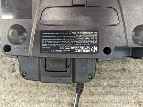 Nintendo 64 Home Console - Black - Bild 6 von 11