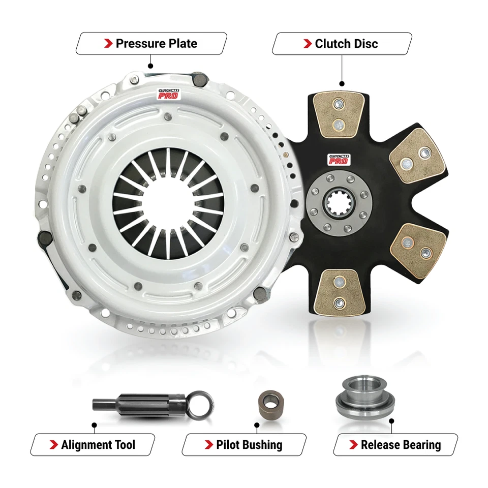 Kit de embrague ClutchMaxPRO etapa 4 para Buick Chevy GMC Camaro Corvette Chevelle Foto 2 de 4