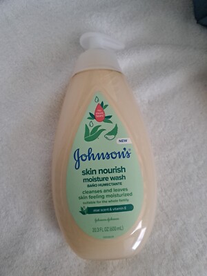 Baby body wash with aloe and nourishment from Johnson's, 20.3 fl. oz.