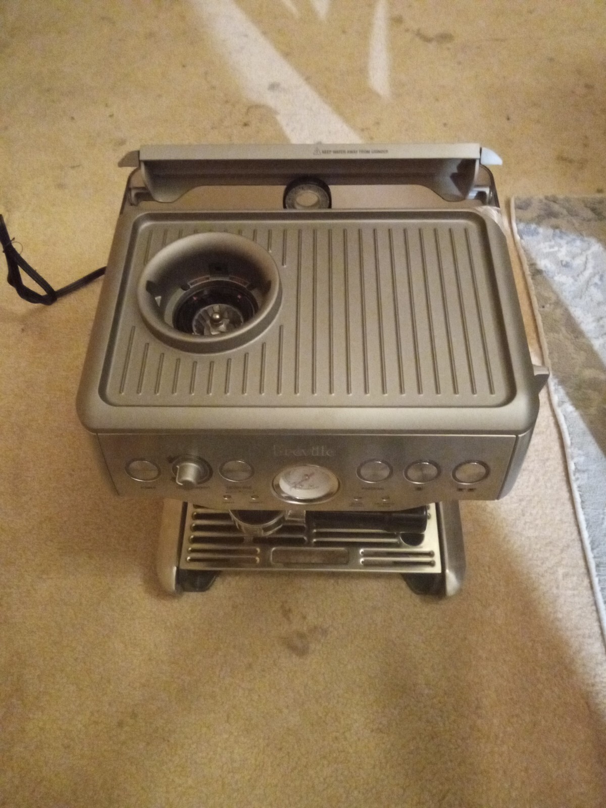 Breville Barista BES870XL/B Express Impress Espresso Coffee Machine With Grinder eBay