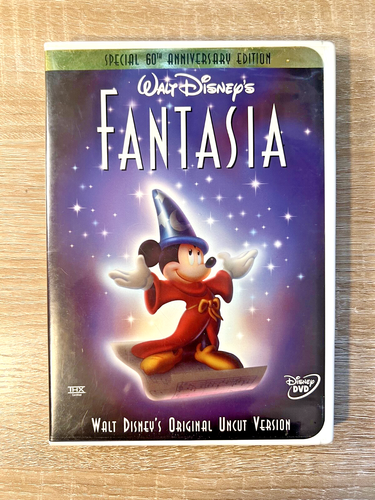 Walt Disney's Fantasia 60th Anniversary Edition DVD Uncut Version 1940 Disney - Picture 7 of 7