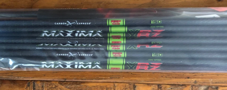 Ejes de flecha Carbon Express Máxima XRZ - Paquete de 12 MPN 51076 (500 LOMO) Foto 3 de 4