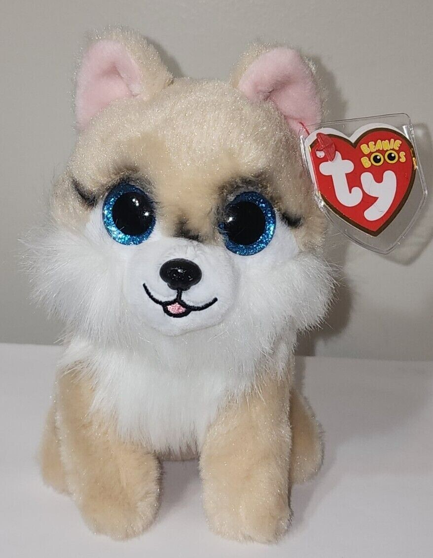 Ty Beanie Boos - HONEYCOMB the Corgi Dog 6