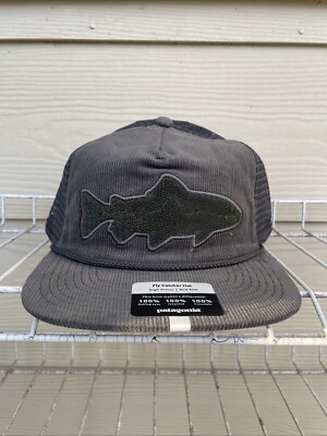 NEW Patagonia Fly Catcher Trucker Corduroy Hat Fitz Roy Trout