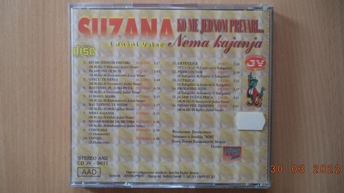 Suzana I Južni Vetar YUGOSLAVIAN CD 1996 CECA BRENA SABAN SAULIC - Picture 3 of 3