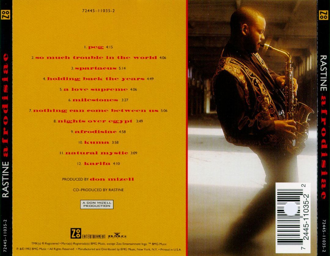 Rastine: Afrodisiac: CD Rastine: Afrodisiac: CD