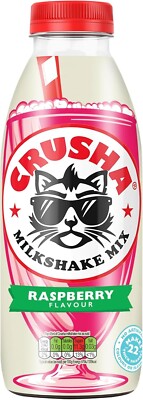Crusha Raspberry Milkshake Mix - 1x1ltr | eBay UK