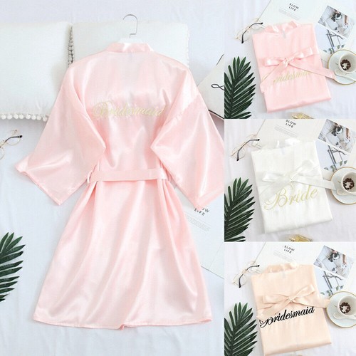 Bridesmaid Robes Wedding Bridal Party Robes Team Bride Robe Kimono