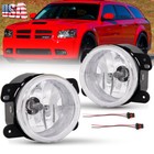 For Dodge Magnum 2005-2008 Bumper Fog Light Clear Lens Lamp Driver & Passenger