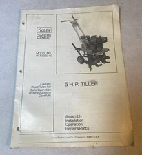 Sears Rotor tiller Manual