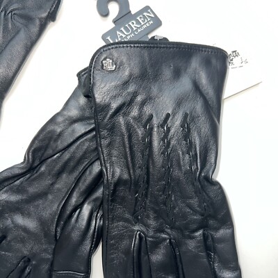 LAUREN RALPH LAUREN Whip Stitch Points or Plush Lined Leather