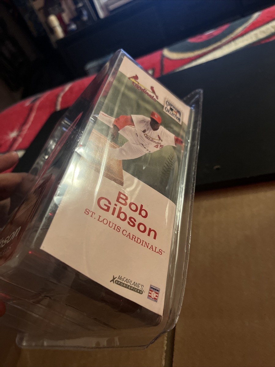 Bob Gibson St Louis Cardinals Cooperstown Chase Variant Action
