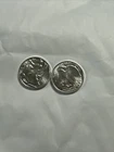 1/10oz (.10) Troy Ounce .999 Fine Silver Walking Liberty Design Round Coin