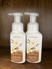 Bath  Body Works White Barn 2 Warm Vanilla Sugar Gentle Foaming Hand Soaps